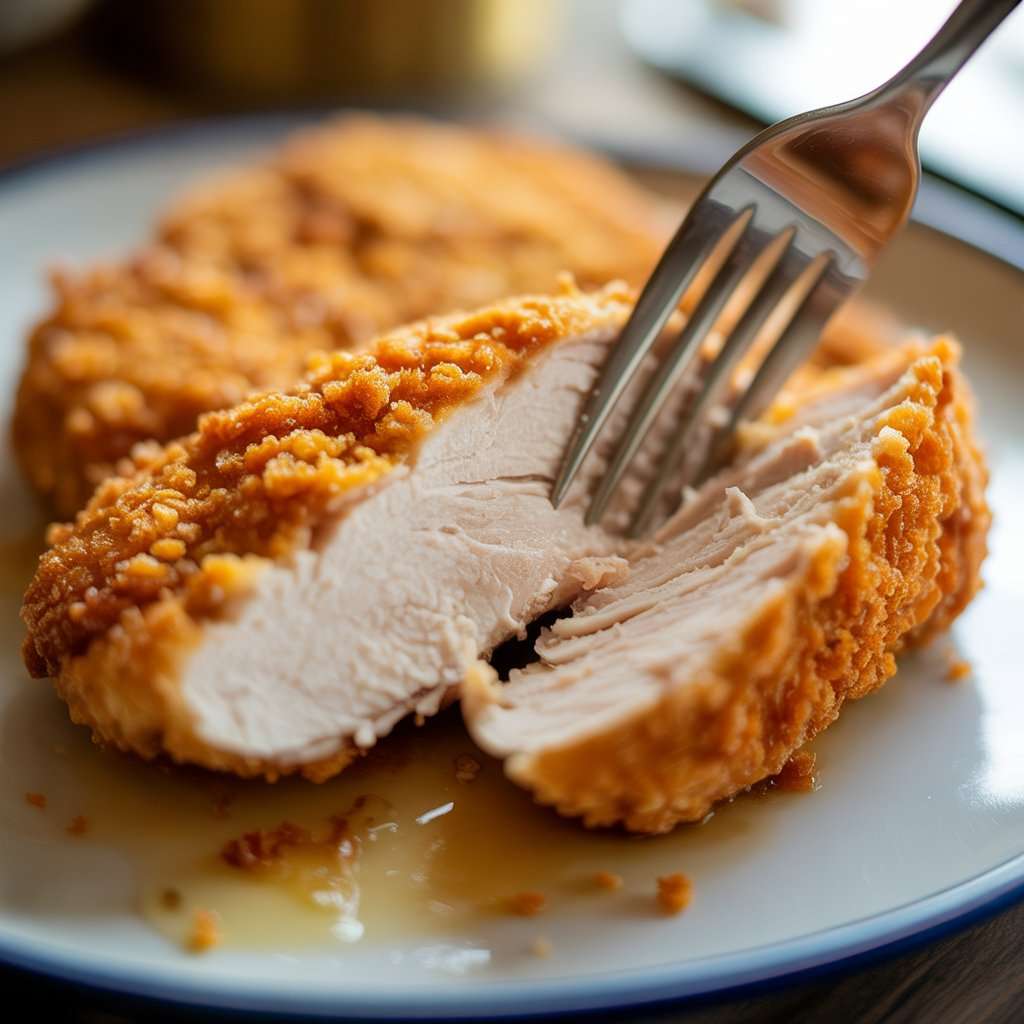 Crispy and flavorful air fryer chicken cooked in 15 minutes.