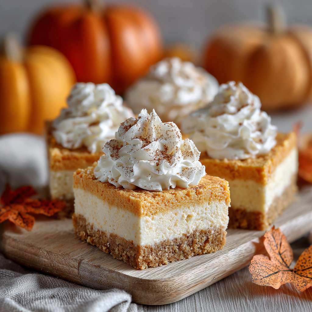 no-bake pumpkin cheesecake bars