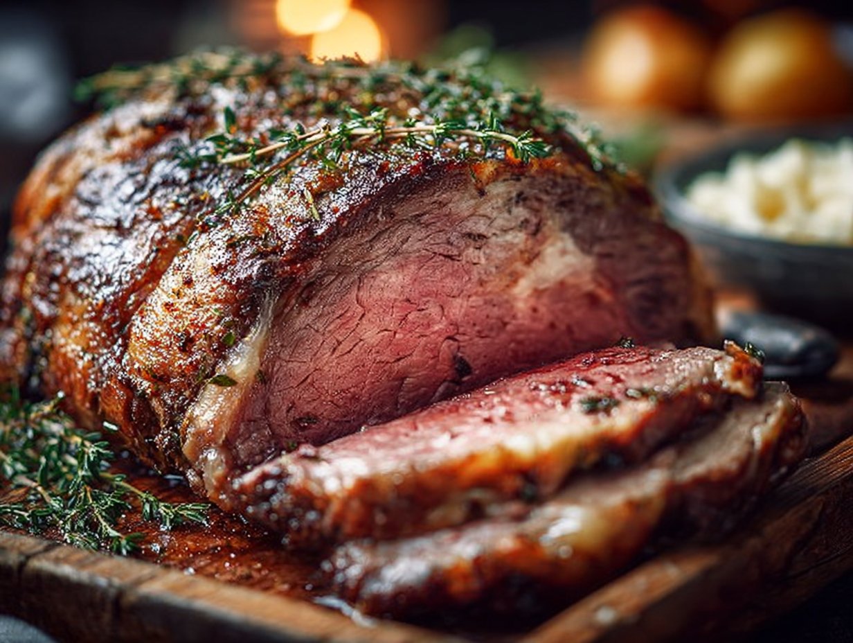 Oven-Roasted Prime Rib