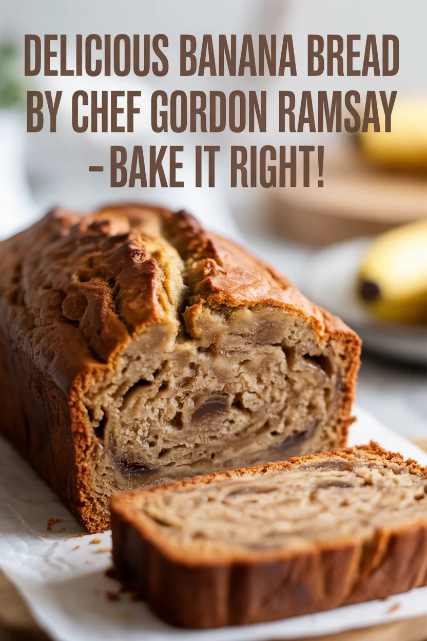 Banana Bread by Chef Gordon Ramsay