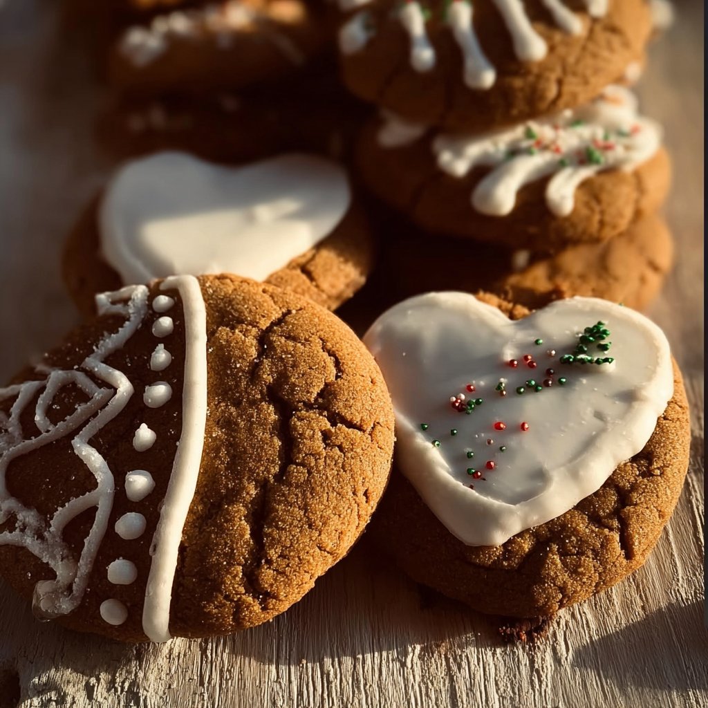 Soft Gingerbread Cookies