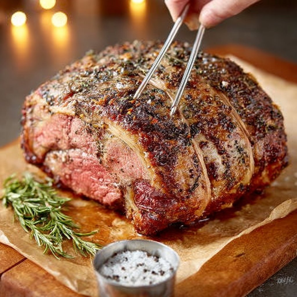 Slow-Roasted Prime Rib