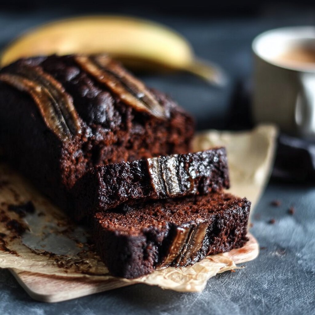 Chocolate Espresso Banana Bread