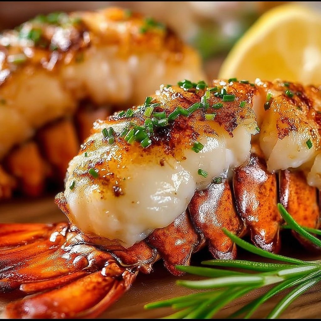 Broiled Lobster Tails