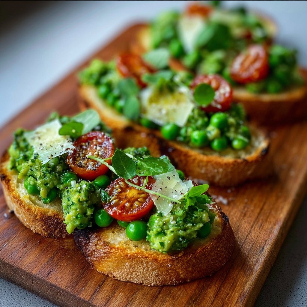 Pea Bruschetta: An Incredible Ultimate Recipe for 5 Amazing Variations