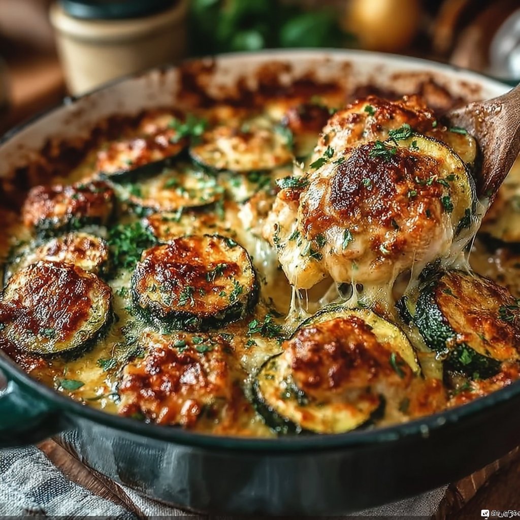 Easy Chicken Zucchini Bake