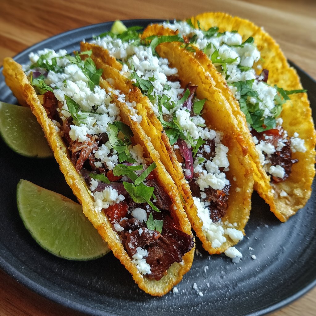 Crispy Beef Tacos