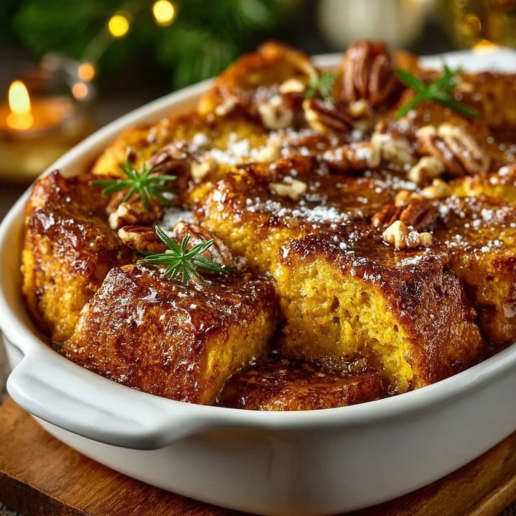 Pumpkin French Toast Casserole Recipe