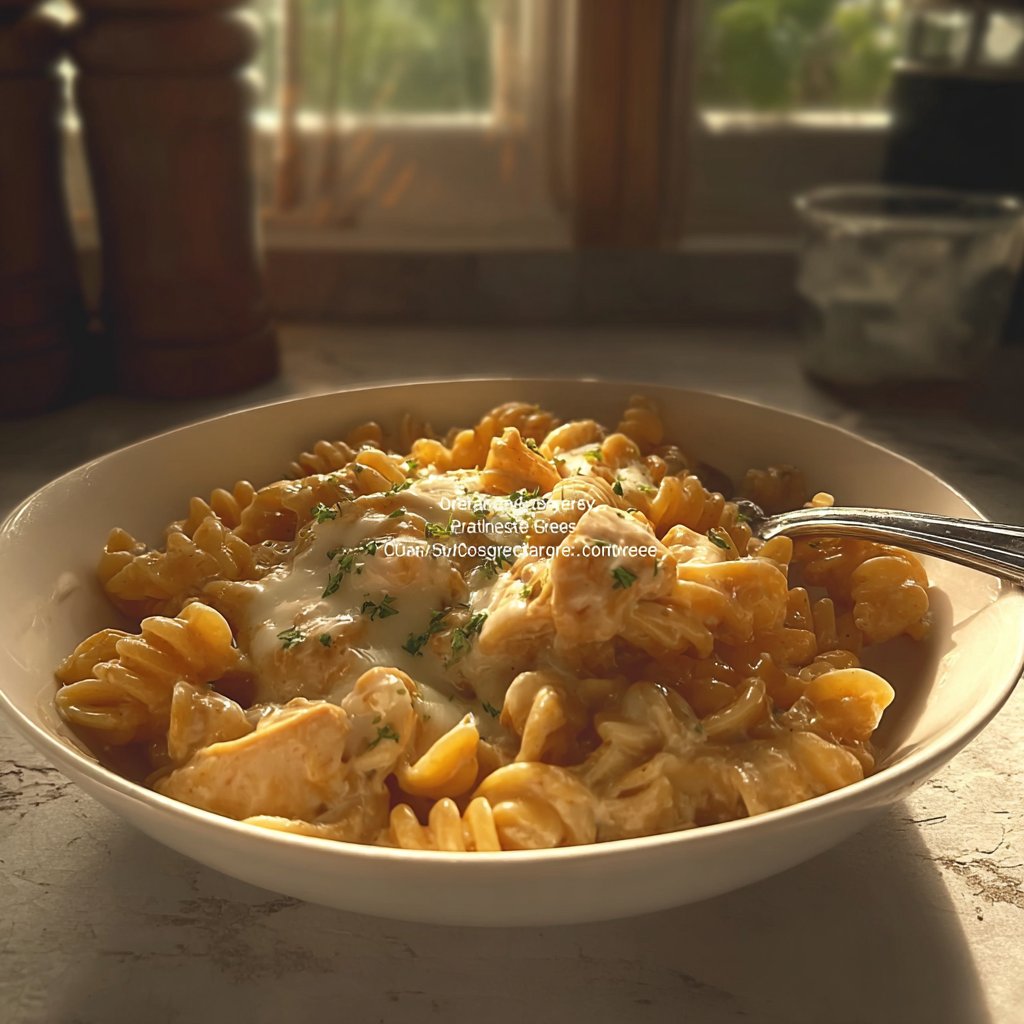 Cheesy Chicken Pasta