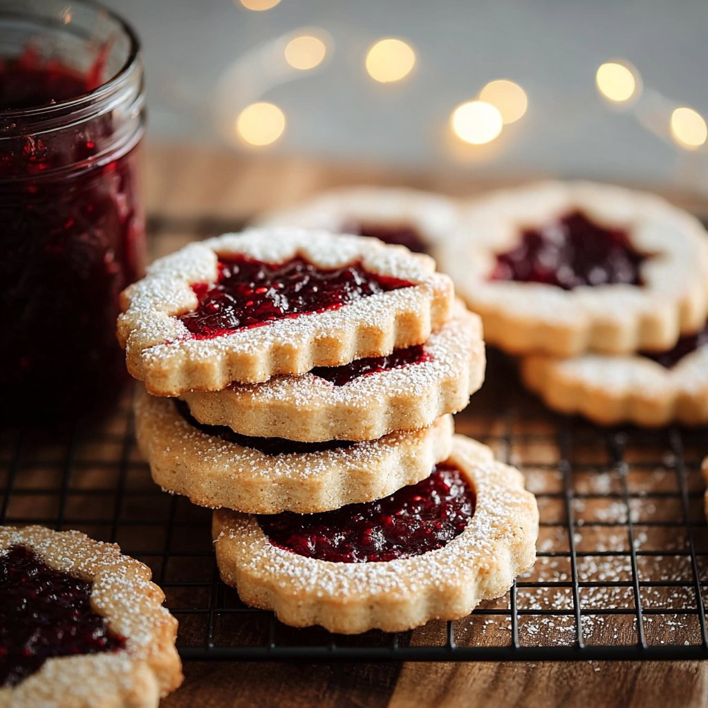 Linzer Cookies