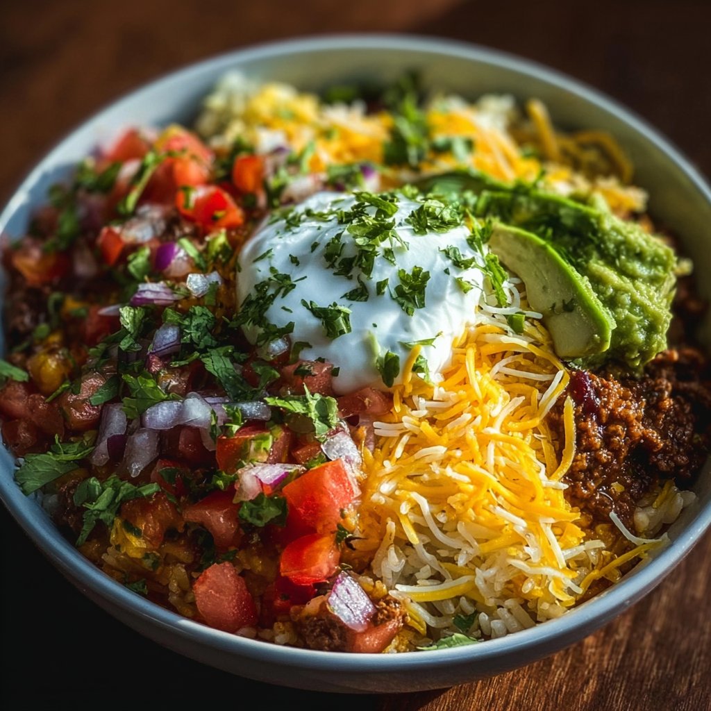 Taco Rice Bowl