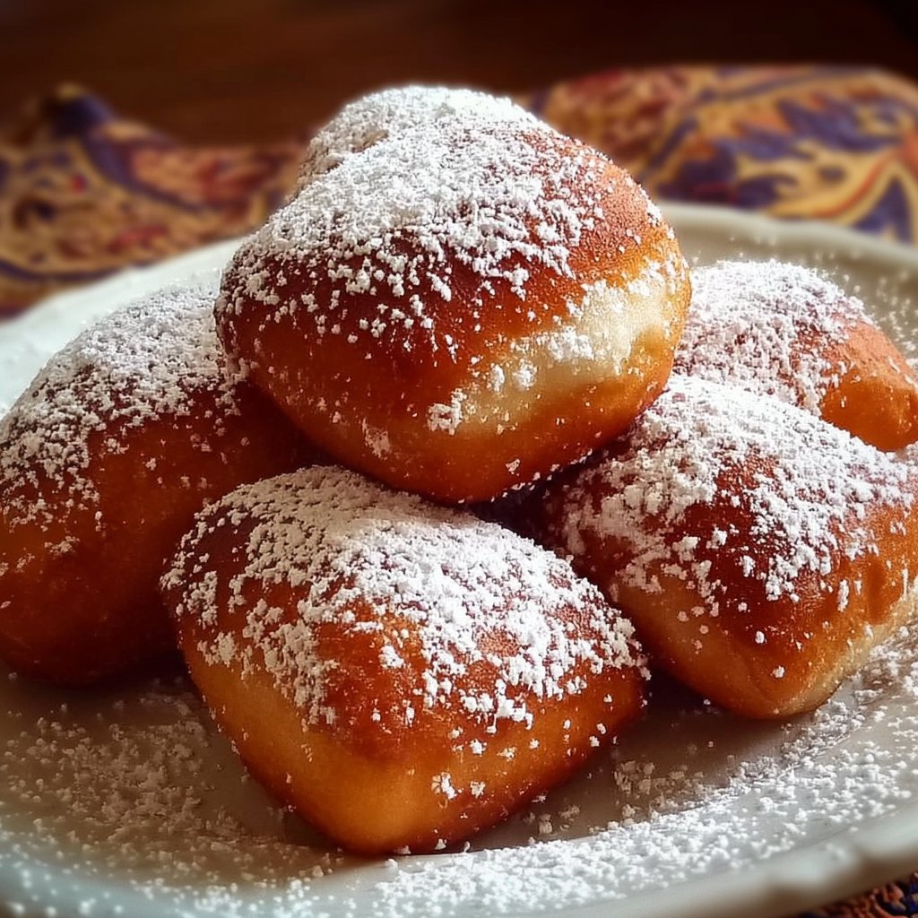 Vanilla French Donuts