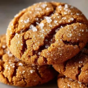 Chewy brown sugar cookies on a plate, fresh out of the oven.