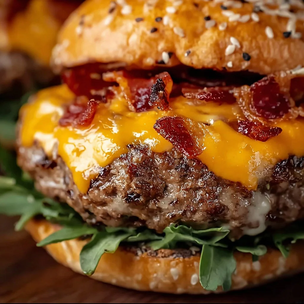 Delicious Crack Burgers - the ultimate burger recipe for grilling