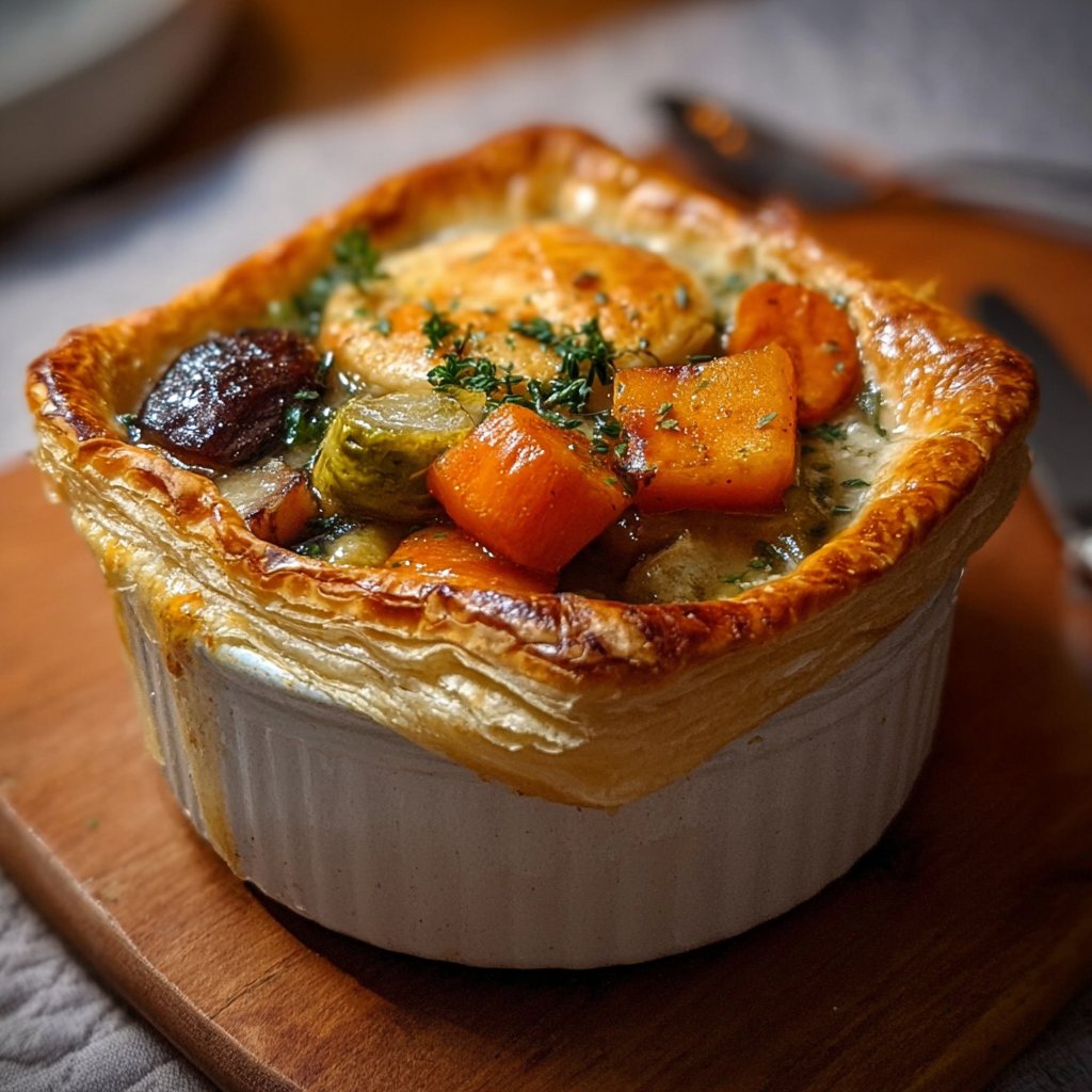 Roasted Vegetable Pot Pie