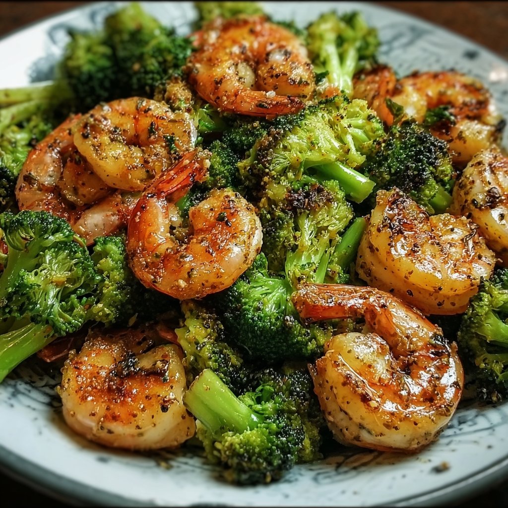 Low Carb Shrimp And Broccoli