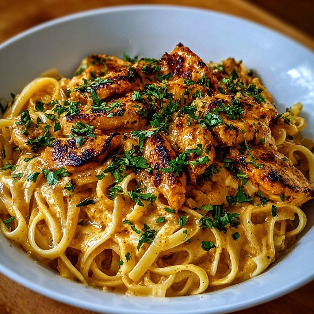 Irresistibly Easy Cowboy Butter Chicken Linguine in 30 Minutes