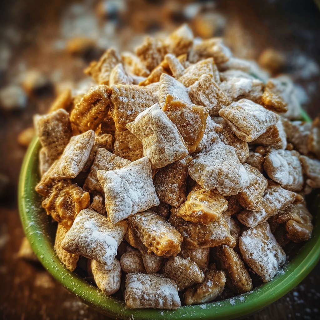Caramel Apple Puppy Chow: Tasty Fall Treat