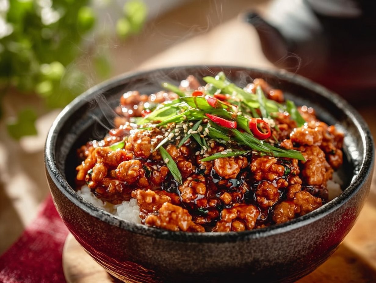 Korean-Style Ground Turkey