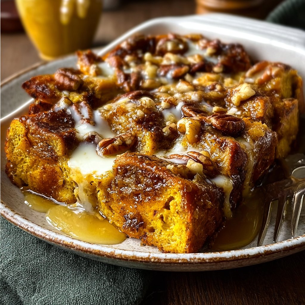 Pumpkin French Toast Casserole