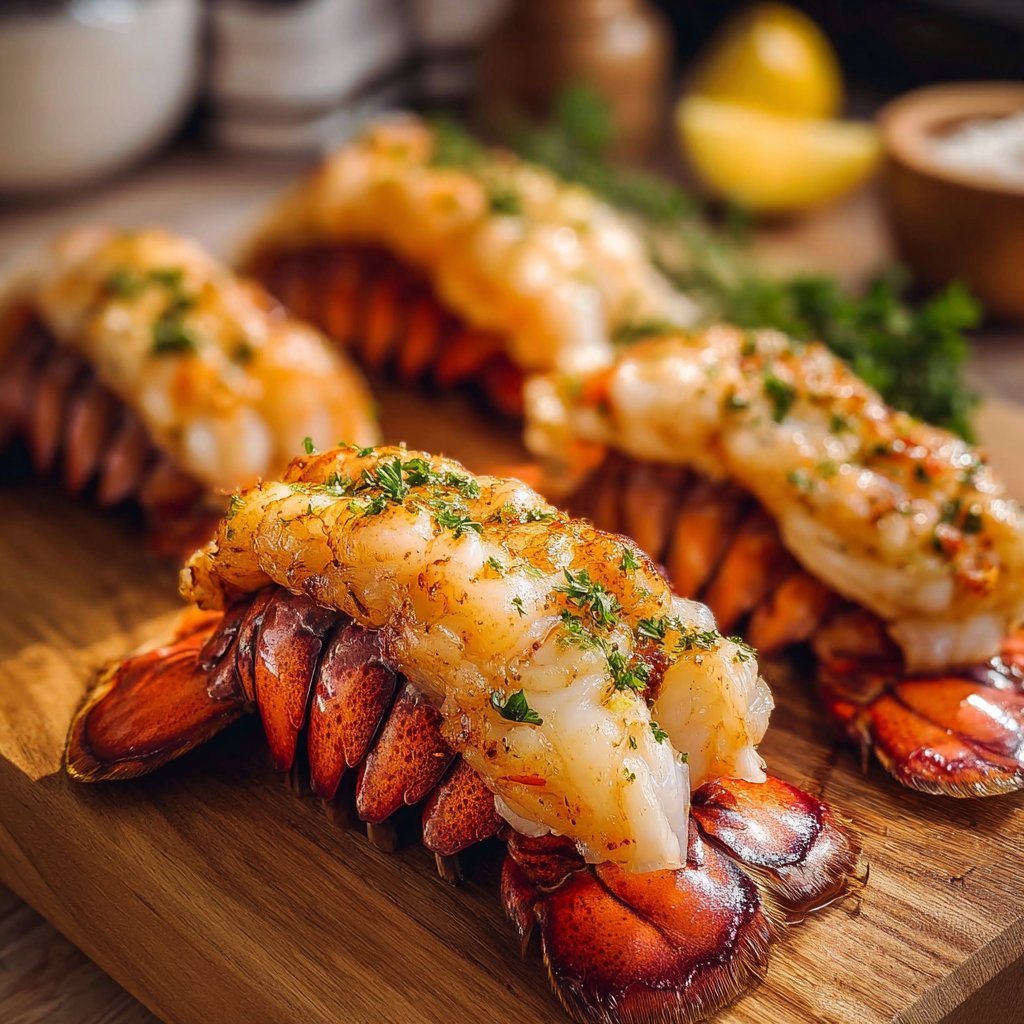 Baked Lobster Tails