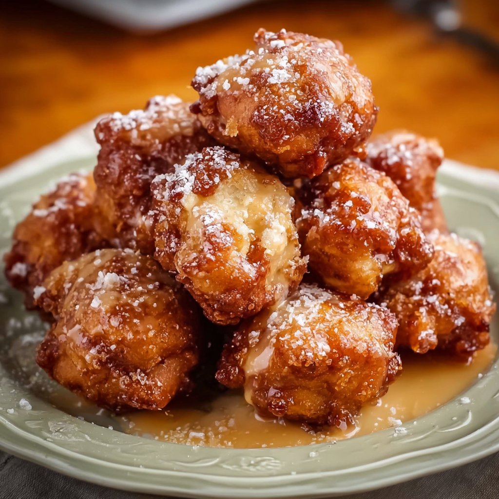 Apple Fritter Bites