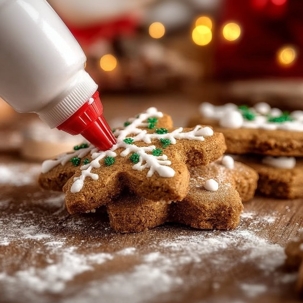 Classic Gingerbread Christmas Cookies