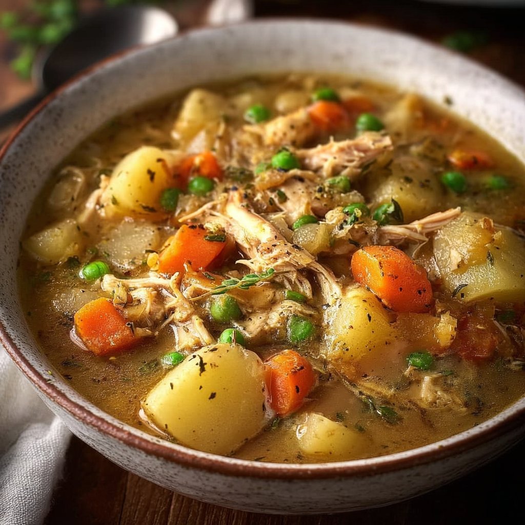 Slow Cooker Chicken Stew Recipe