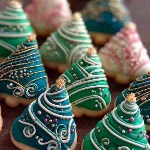 Delicious royal icing used for cookie decoration