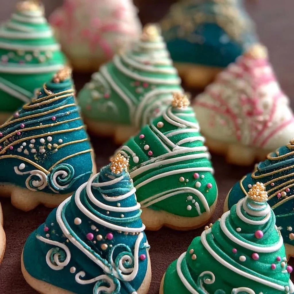 Delicious royal icing used for cookie decoration