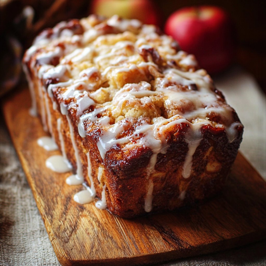 Amish Apple Fritter Bread