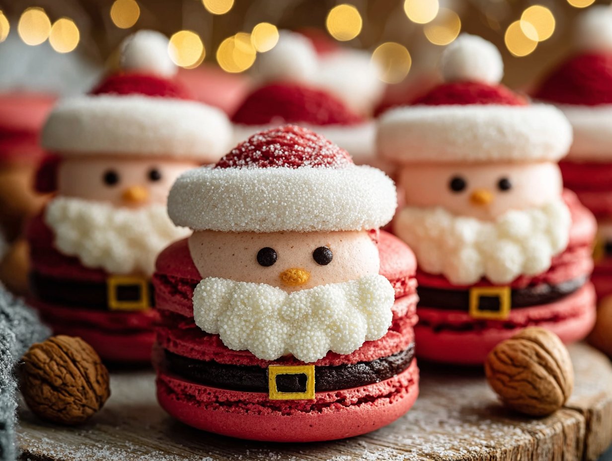 Santa Claus Macarons