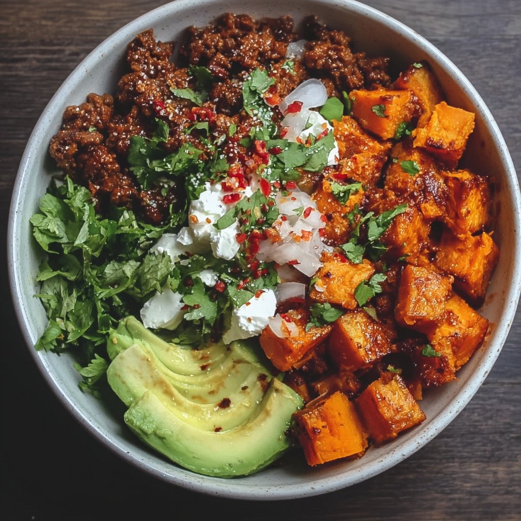 Sweet Potato Taco Bowl