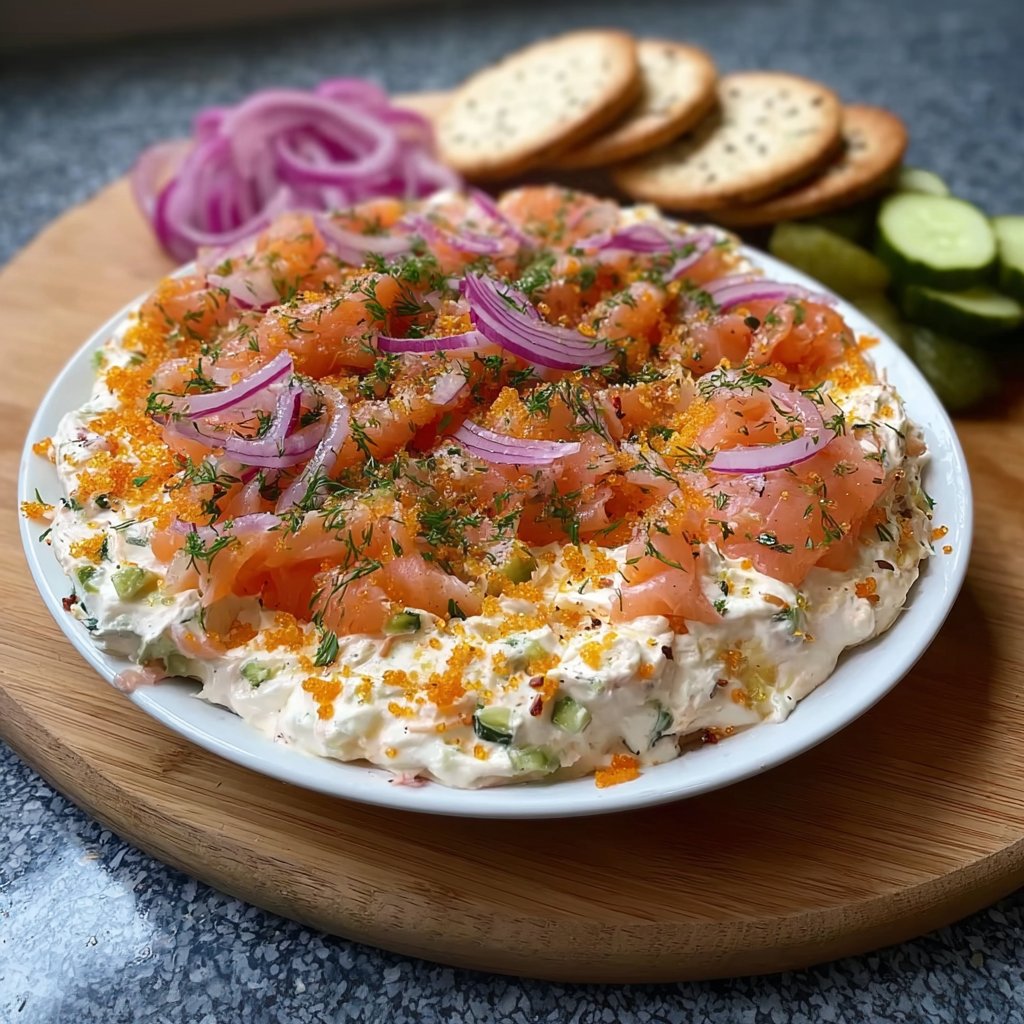 Smoked Salmon Bagel Dip