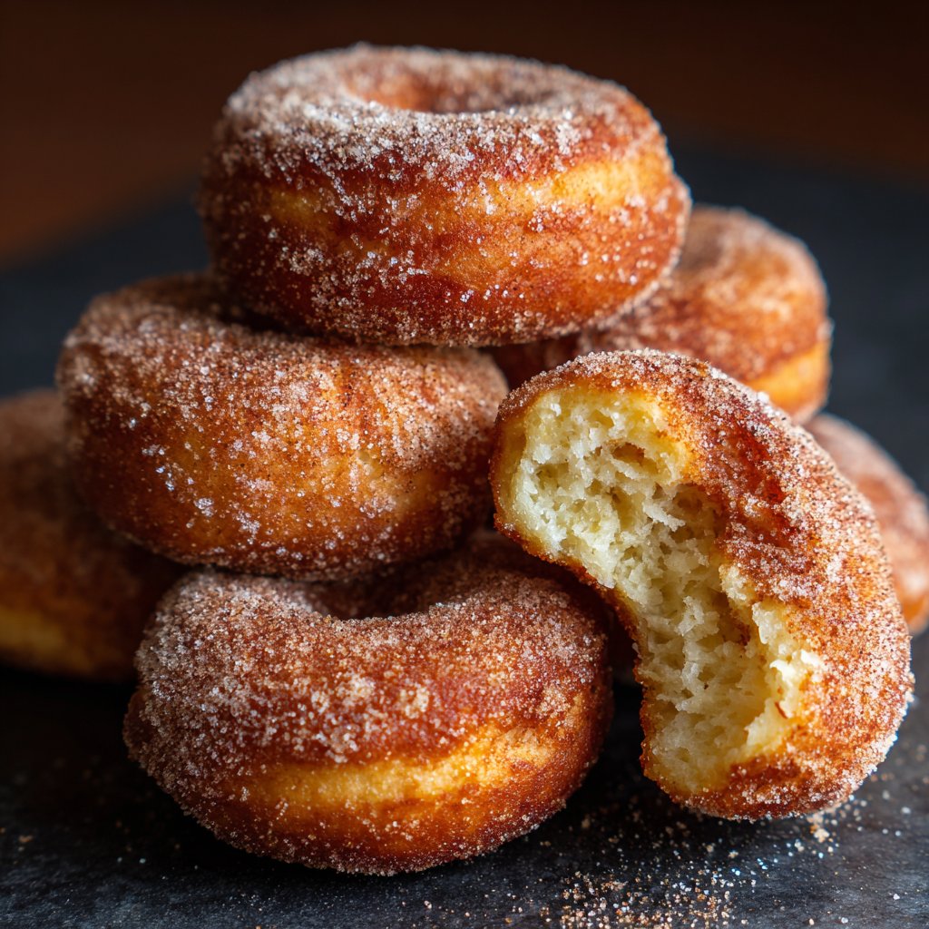 Sourdough Discard Doughnuts