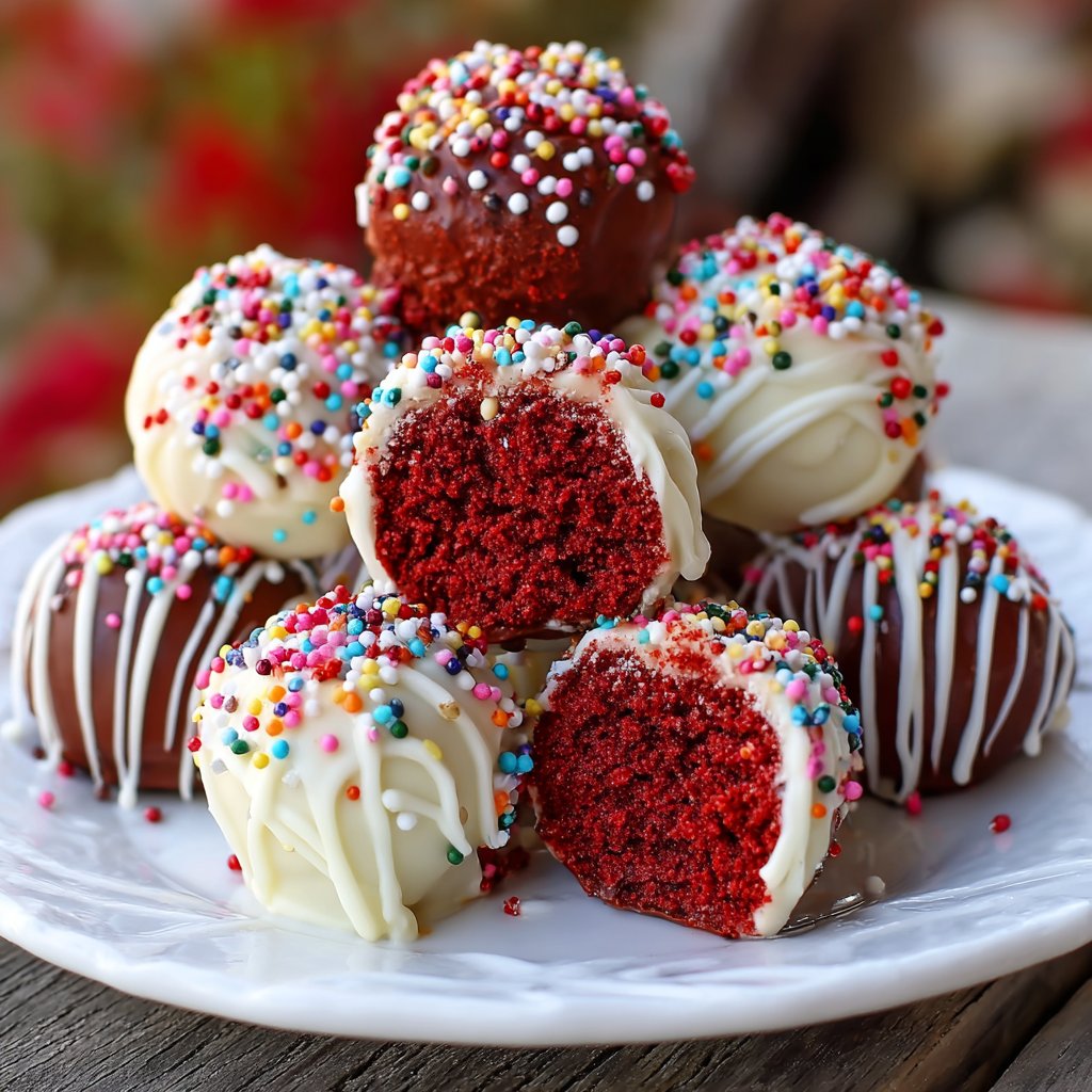 Red Velvet Truffles