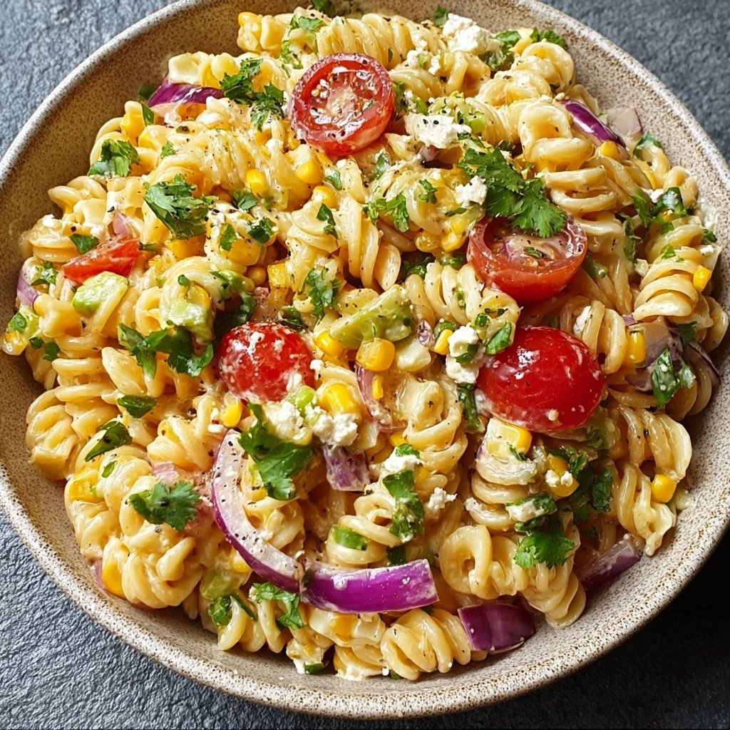 Street Corn Pasta Salad