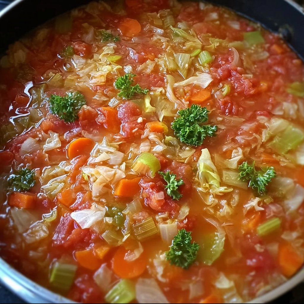Cabbage Fat Burning Soup