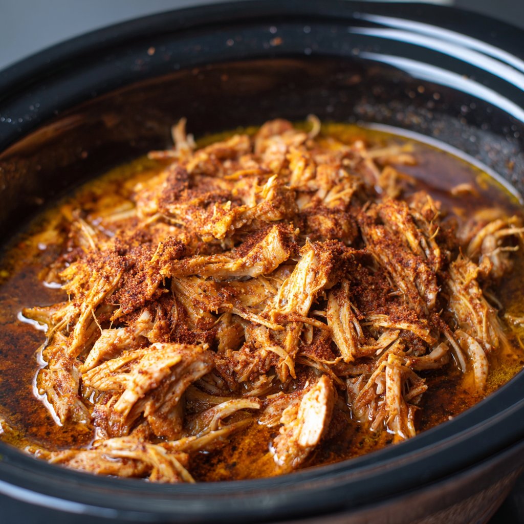 Crockpot Pulled Pork for Mexican Tacos