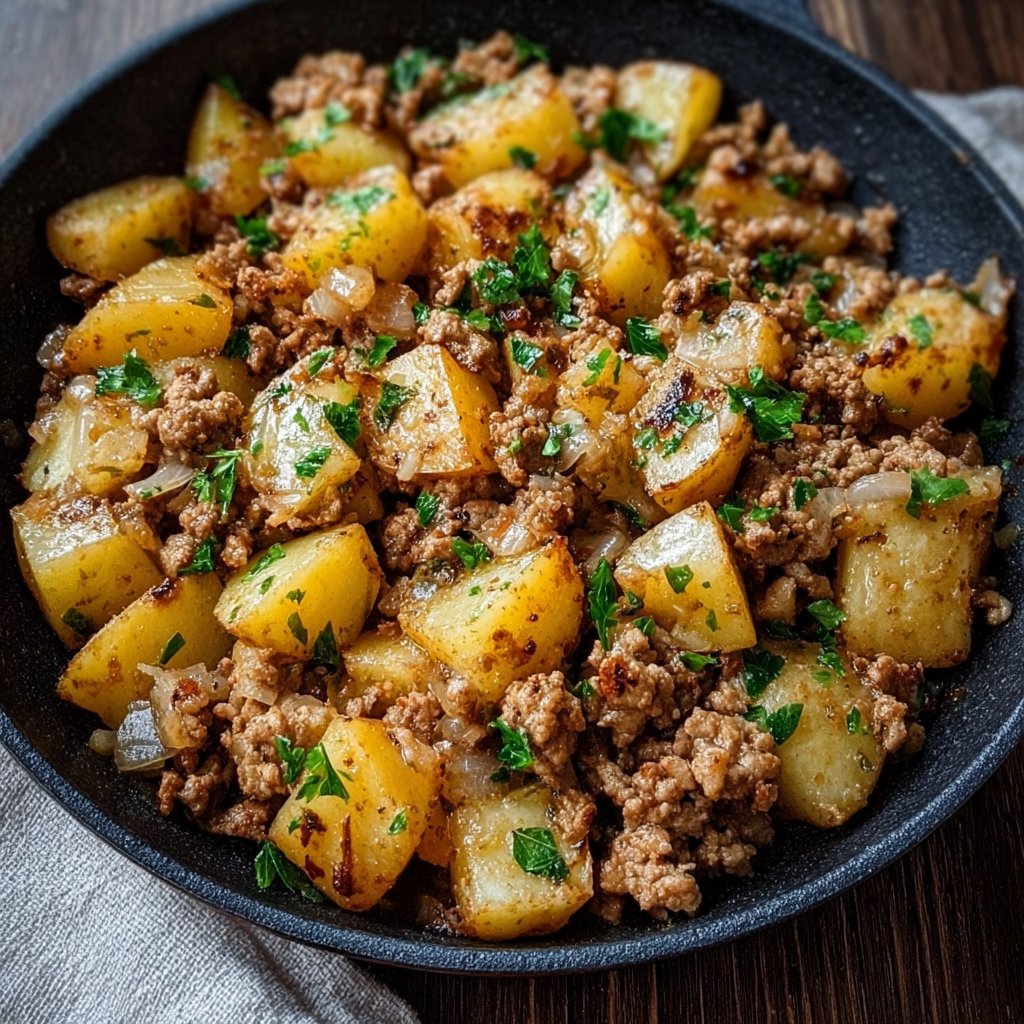 Ground Turkey with Potatoes