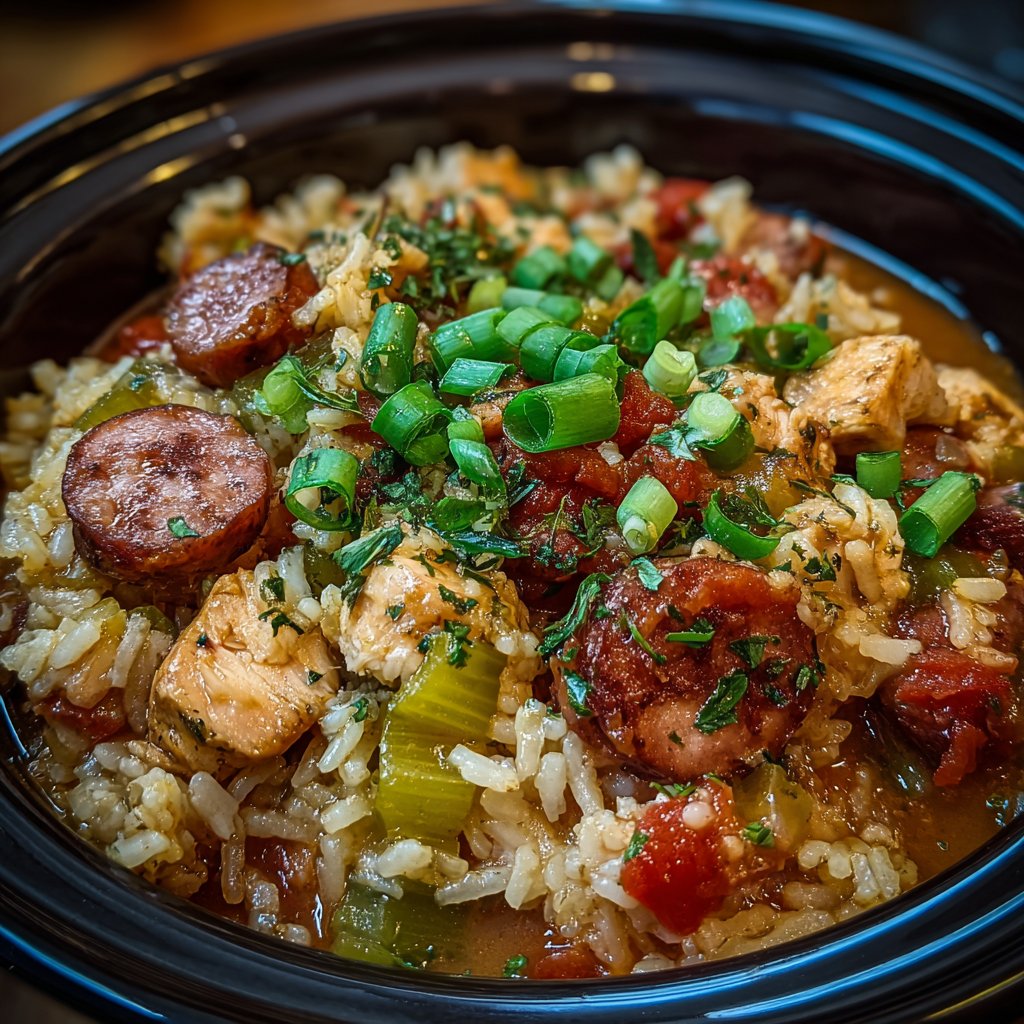 Crock Pot Jambalaya