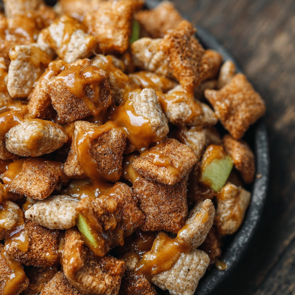 Caramel Apple Puppy Chow