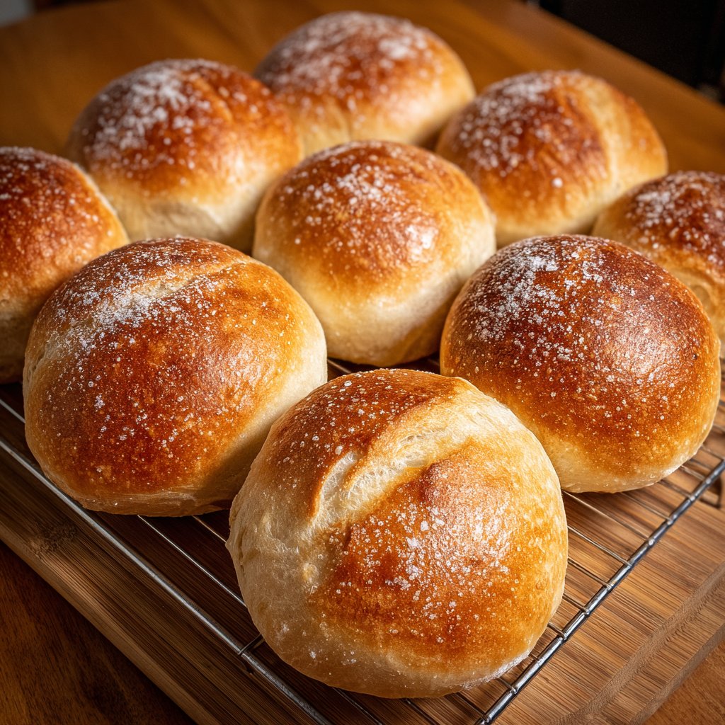 One Hour Sourdough Discard Rolls