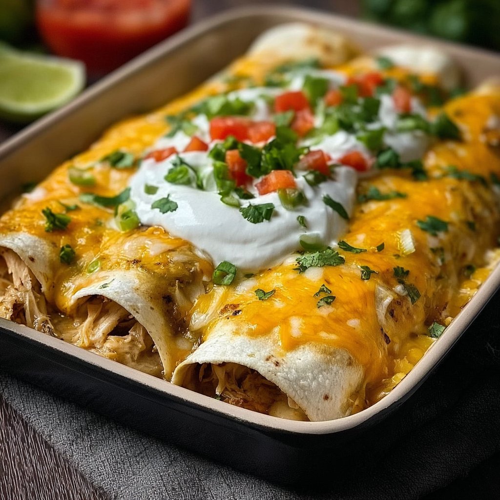 Green Chili Chicken Enchiladas: An Incredible Ultimate Recipe