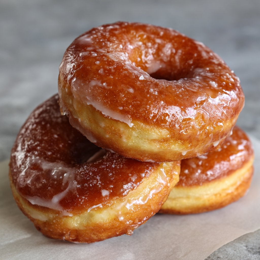 Glazed Sourdough Donuts