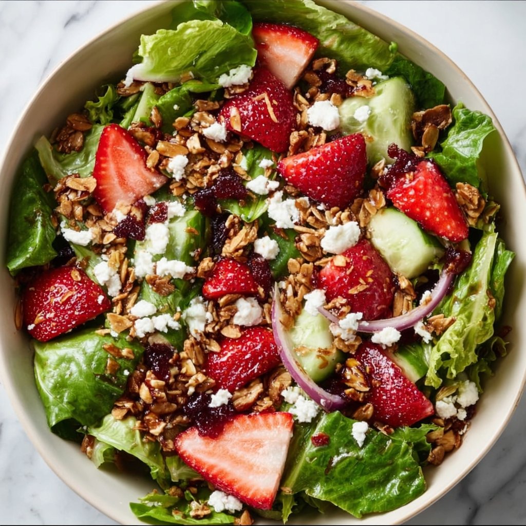 Strawberry Crunch Salad