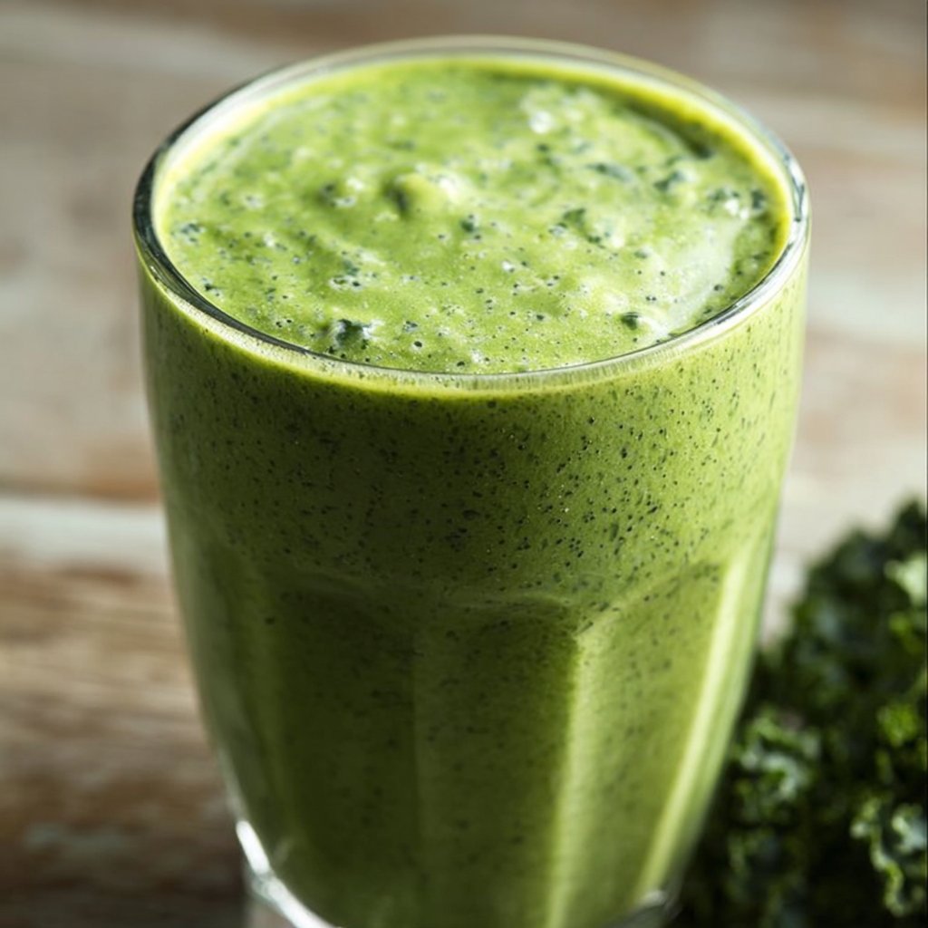 Kale Cottage Cheese Smoothie