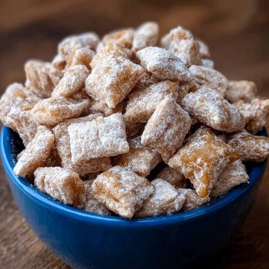 Caramel Apple Puppy Chow