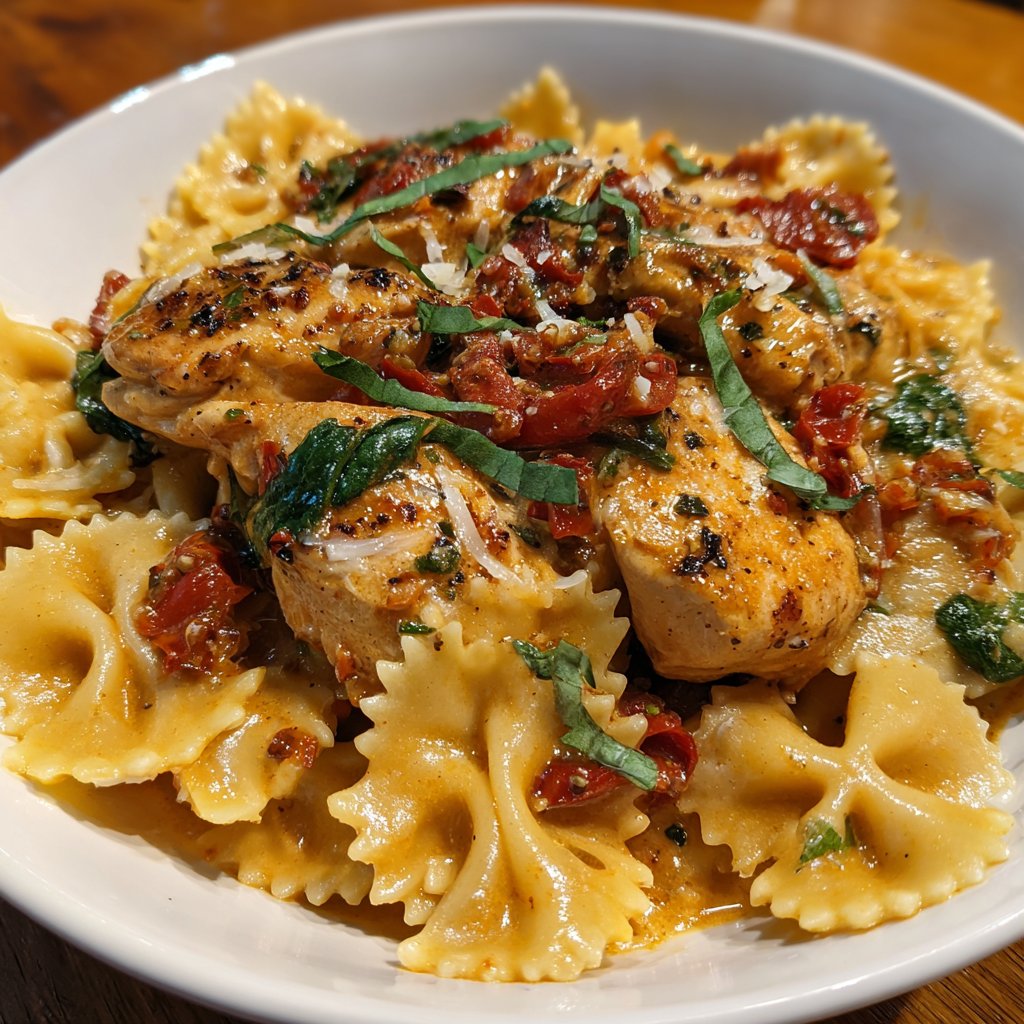 Marry Me Chicken Pasta