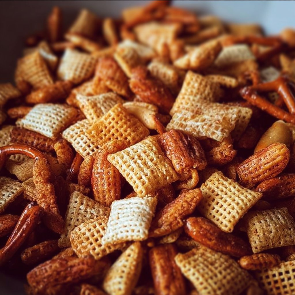 Golden Apple Cinnamon Chex Mix
